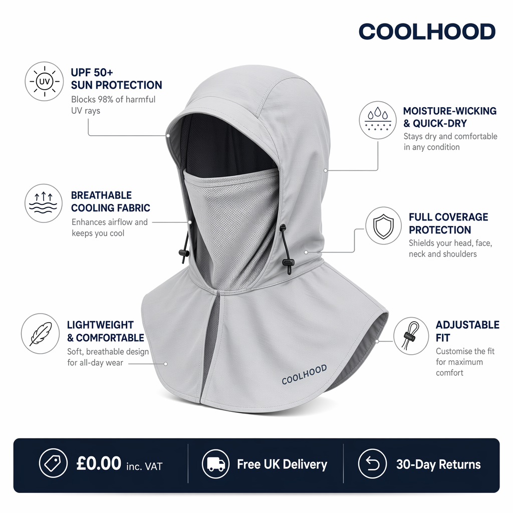 Coolhood feature callout infographic